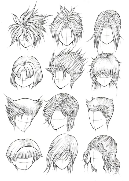 Daftar 10 besar gaya rambut anime terbaik