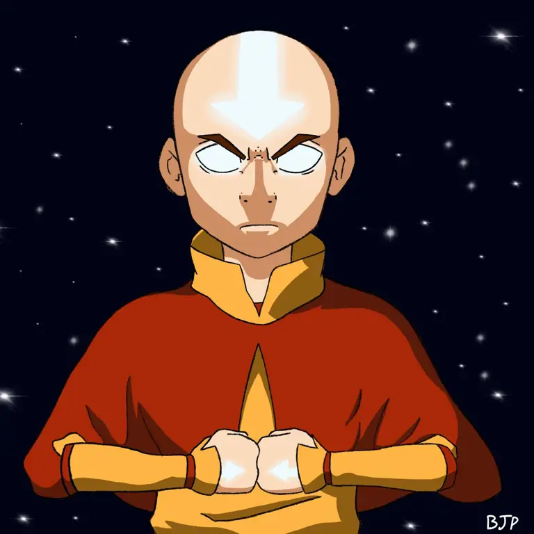 Gambar Aang, sang Avatar