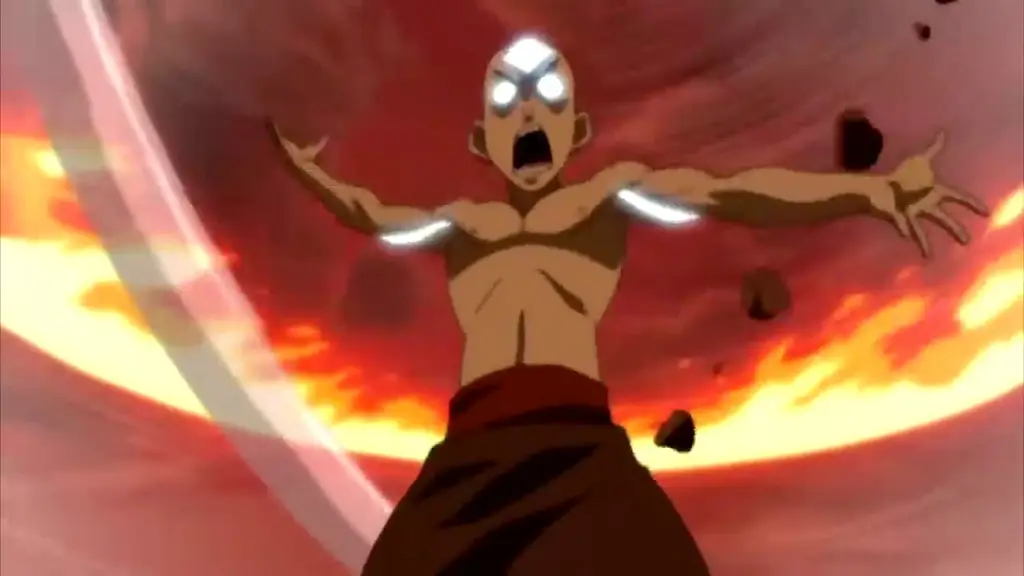 Gambar Aang dari Avatar The Last Airbender