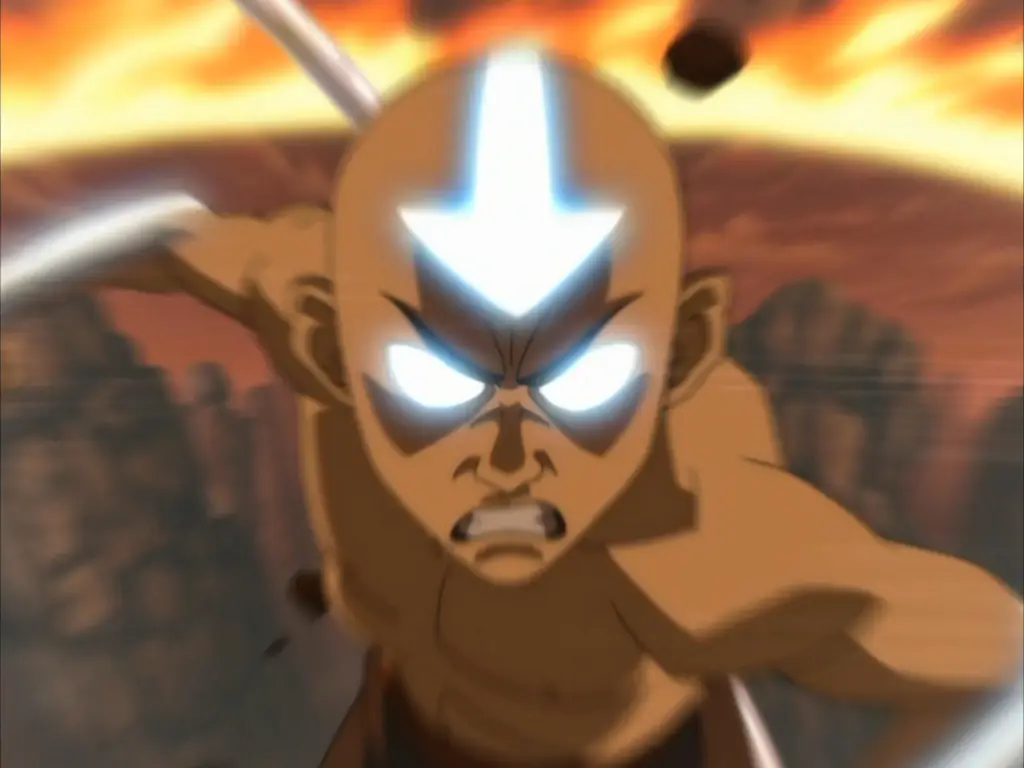 Gambar Aang, tokoh utama Avatar The Last Airbender