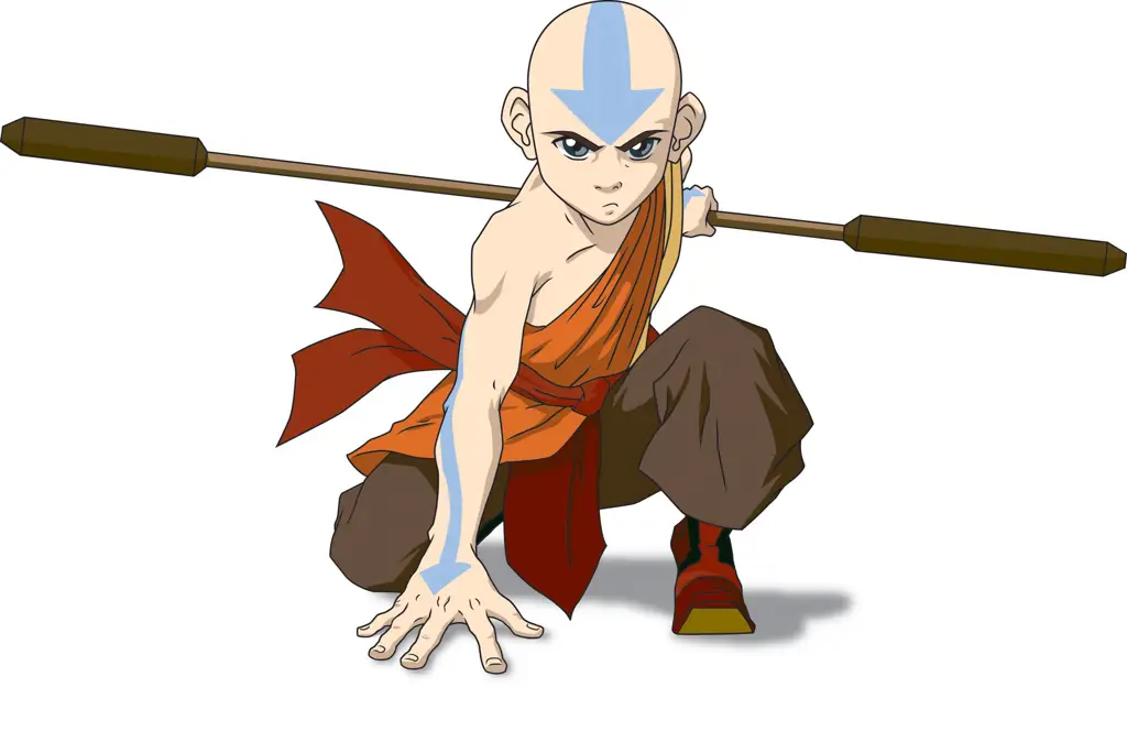 Gambar Aang dari Avatar: The Last Airbender