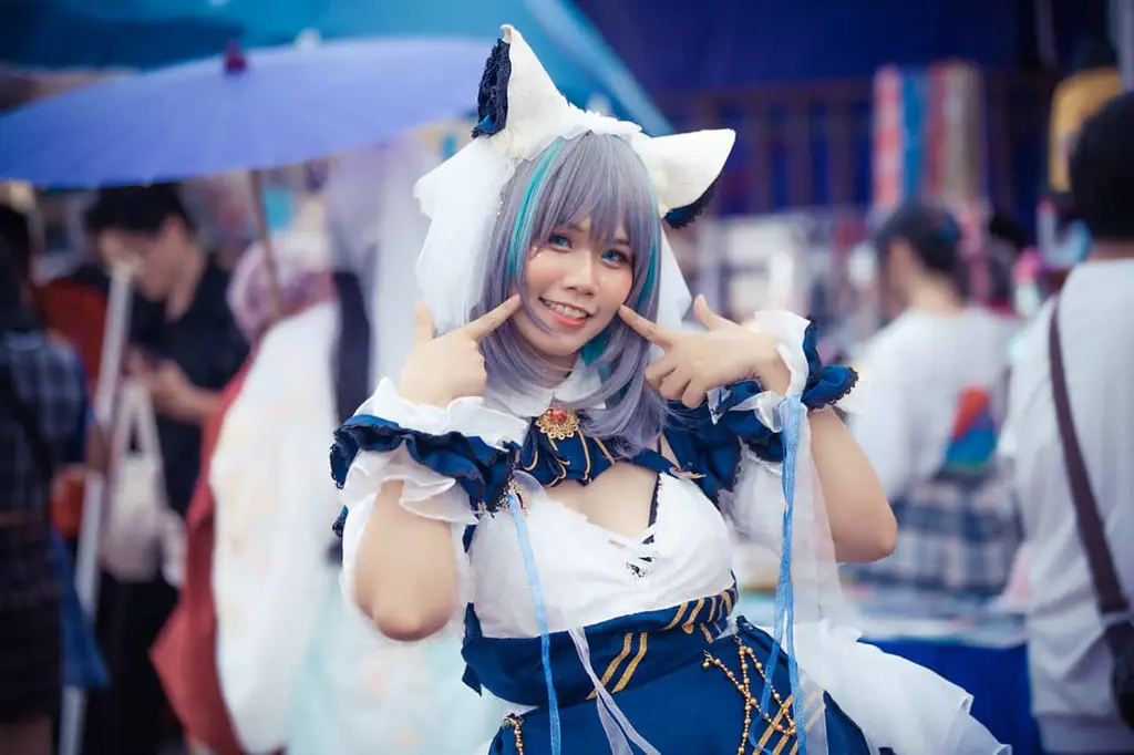 Gambar acara cosplay di Anime Station Little Tokyo