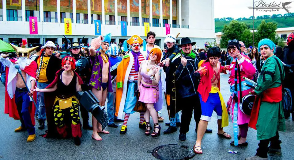 Gambar pertemuan penggemar One Piece