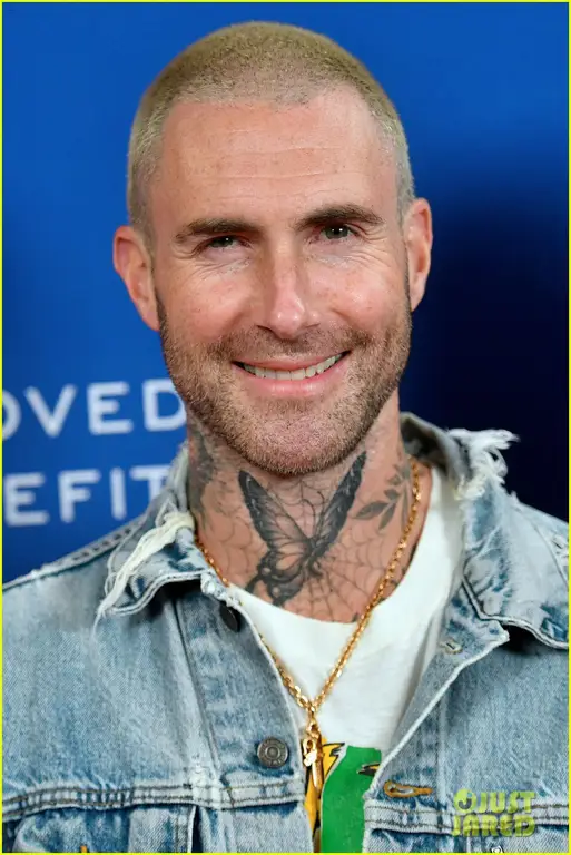 Foto Adam Levine, vokalis Maroon 5