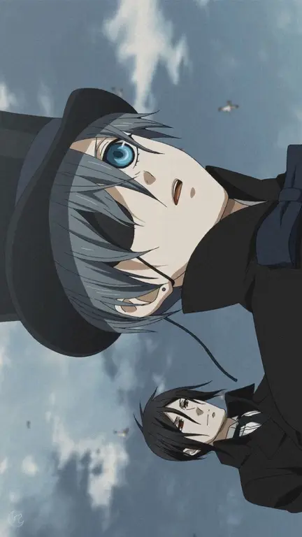 Screenshot dari anime Black Butler