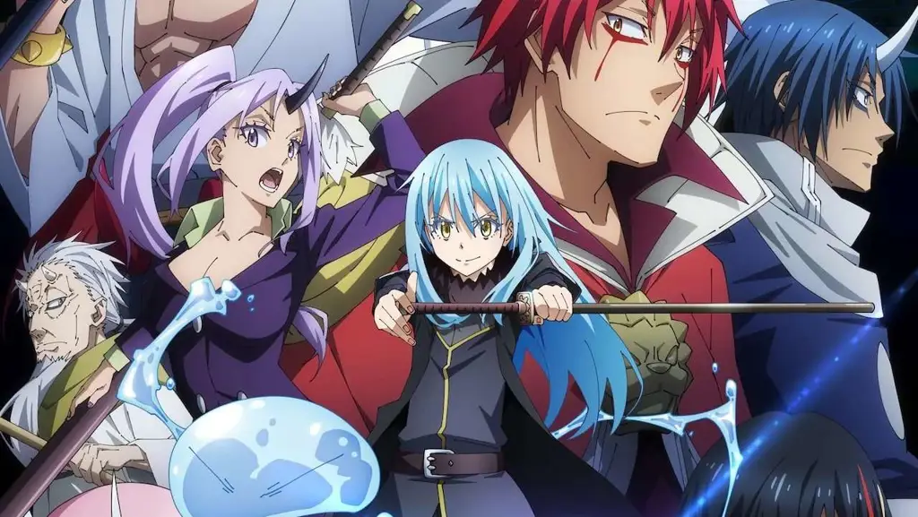 Adegan-adegan epik dan memukau dari Tensei Shitara Slime Datta Ken Gambar adegan-adegan menarik dari anime Tensei Shitara Slime Datta Ken