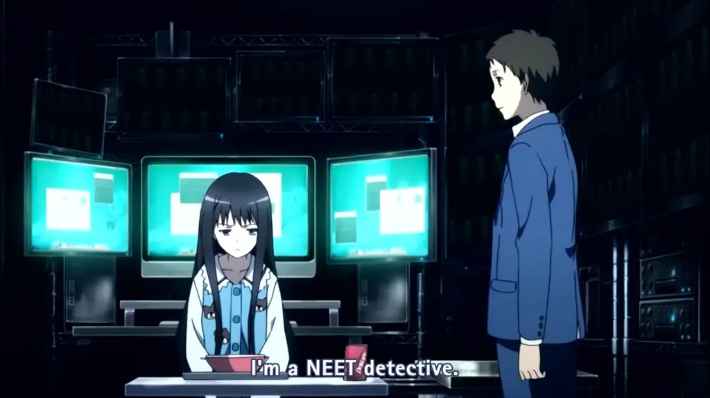 Adegan-adegan magis yang memukau dalam Kamisama no Memochou Gambar adegan-adegan magis dalam anime Kamisama no Memochou