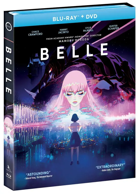 Adegan film anime Belle yang memukau