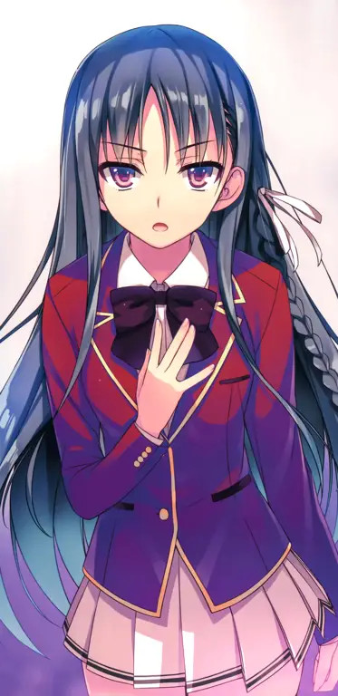 Gambar cuplikan anime Classroom of the Elite