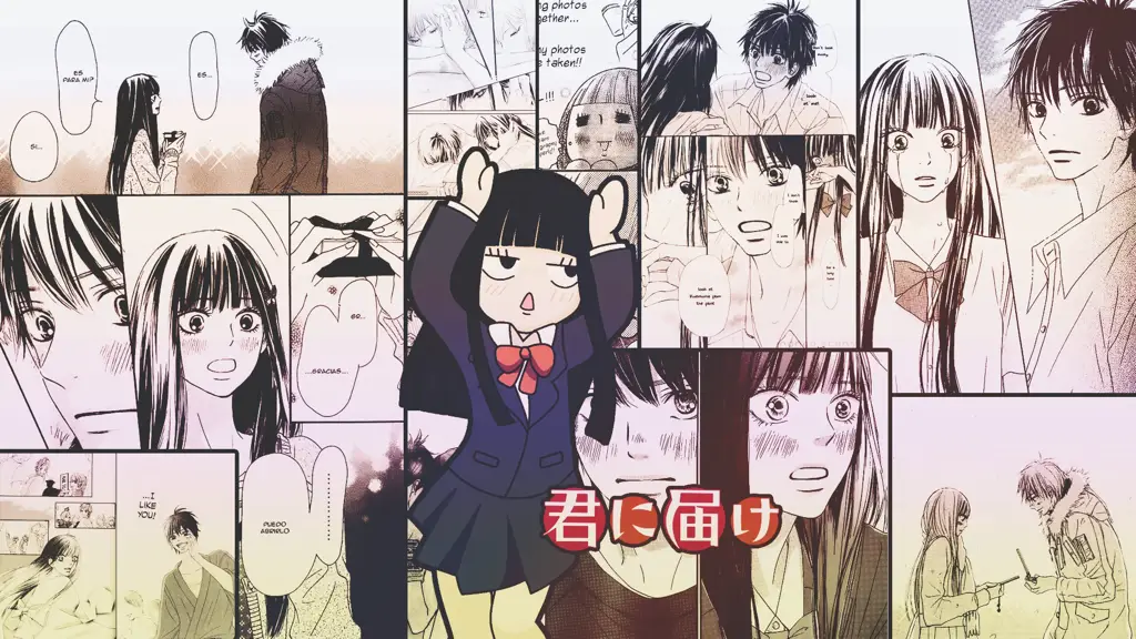 Gambar cuplikan adegan dari anime Kimi ni Todoke