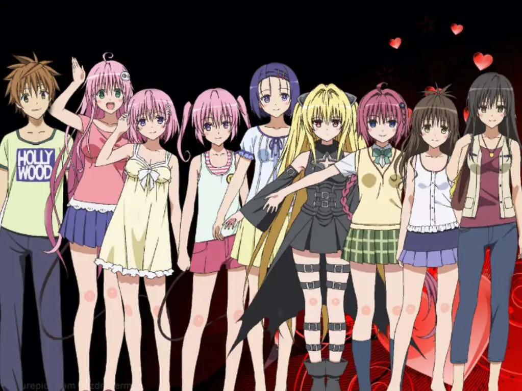 Gambar adegan-adegan anime To Love Ru