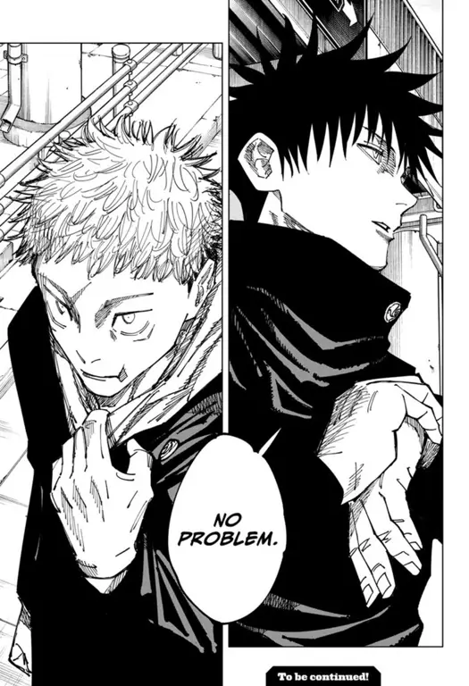 Panel-panel manga Jujutsu Kaisen