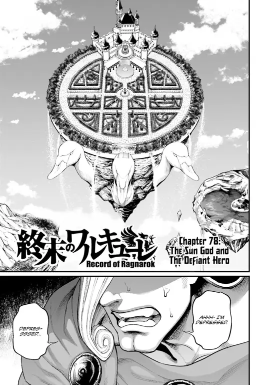 Panel-panel menarik dari Shuumatsu no Valkyrie chapter 54