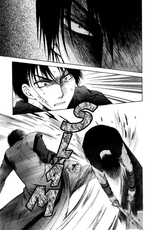 Panel-panel manga Yona of the Dawn yang dramatis