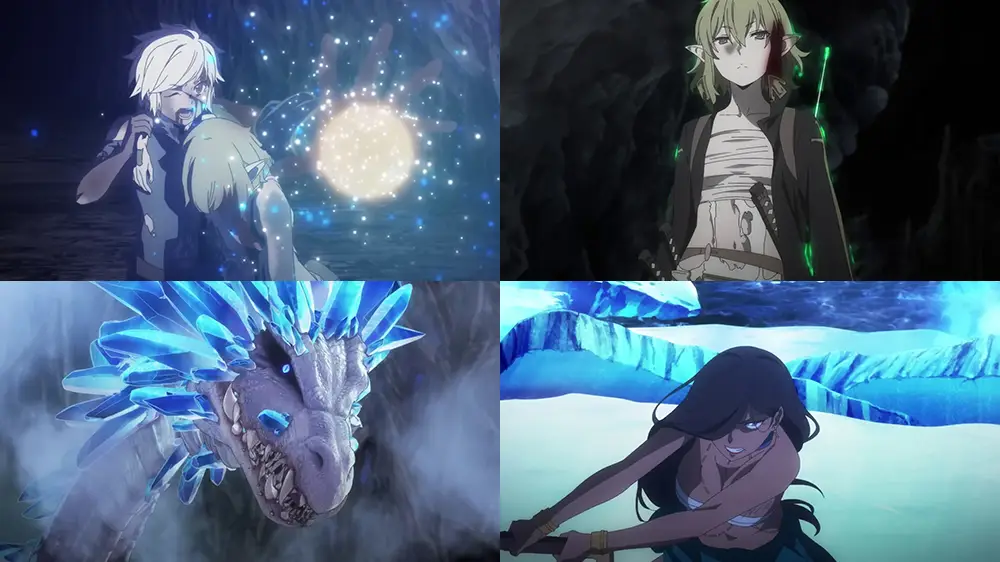 Momen-momen terbaik di Danmachi Season 4