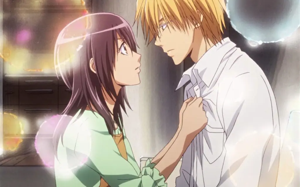 Gambar adegan-adegan menarik dari anime Kaichou Maid Sama