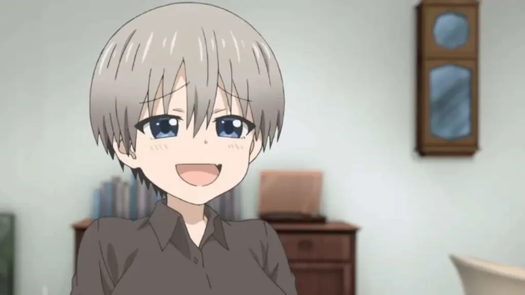 Cuplikan adegan-adegan menarik dari anime Uzaki-chan Wants to Hang Out.