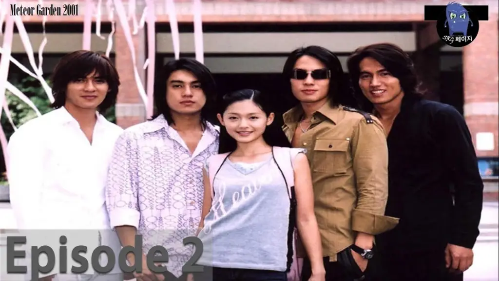 Gambar adegan ikonik dari Meteor Garden