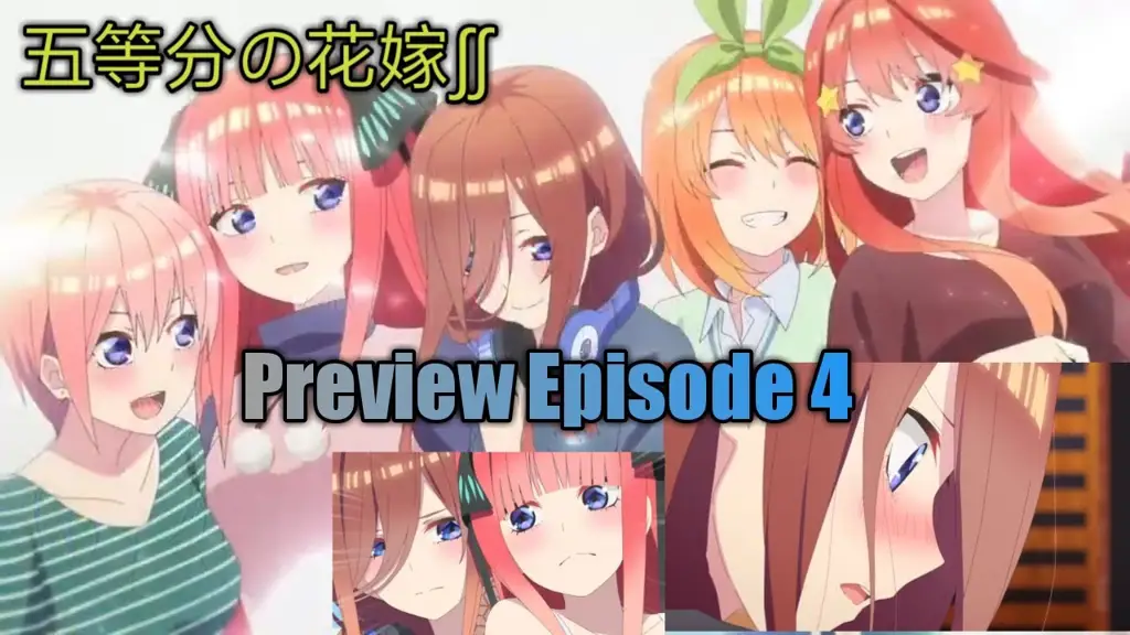 Gambar adegan akhir Gotoubun no Hanayome Season 2