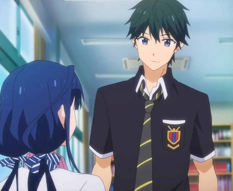 Adegan akhir anime Masamune-kun