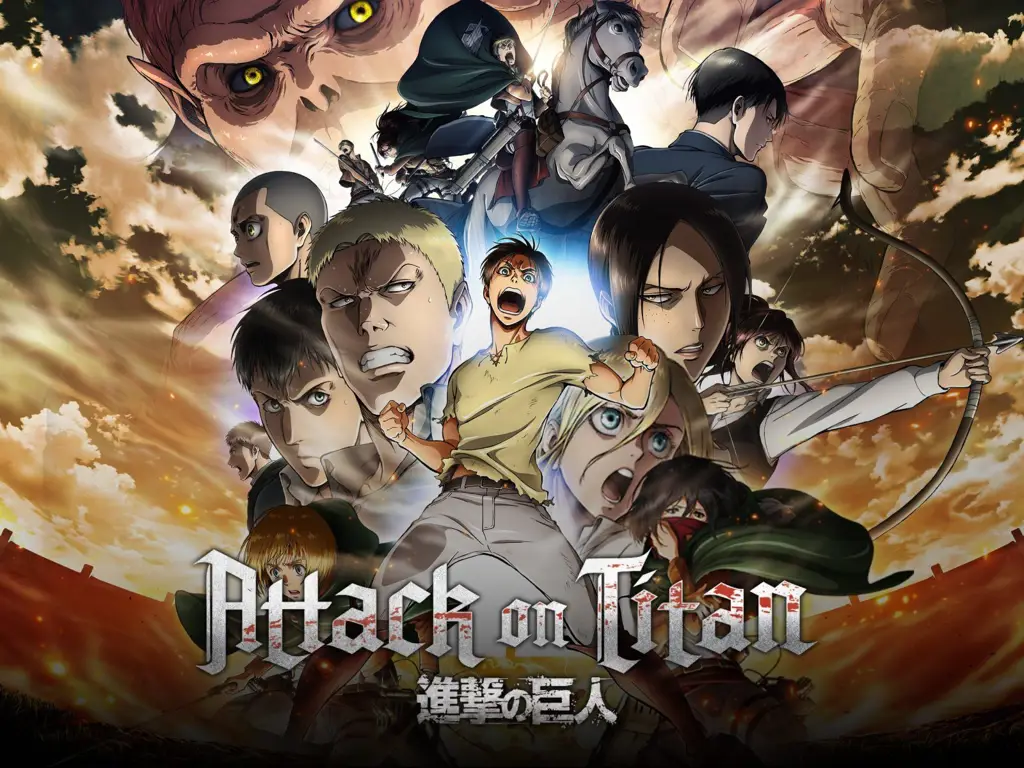 Adegan Aksi Attack on Titan Season 4 Gambar adegan menegangkan dari Attack on Titan Season 4