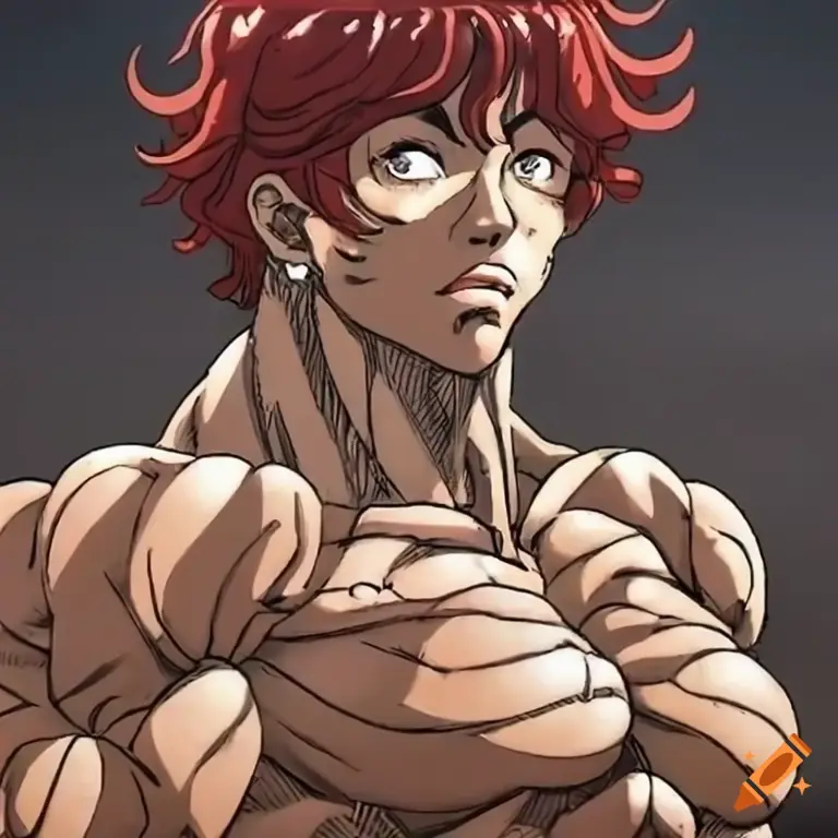 Gambar Baki Hanma dari anime