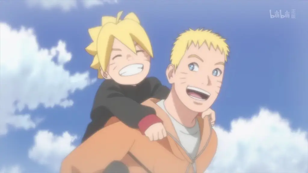 Adegan Boruto dan Naruto