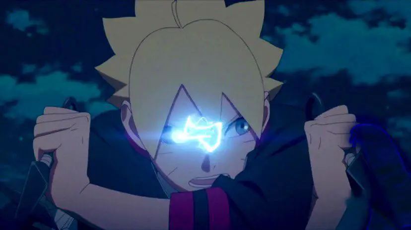 Gambar adegan pertarungan seru dalam Boruto