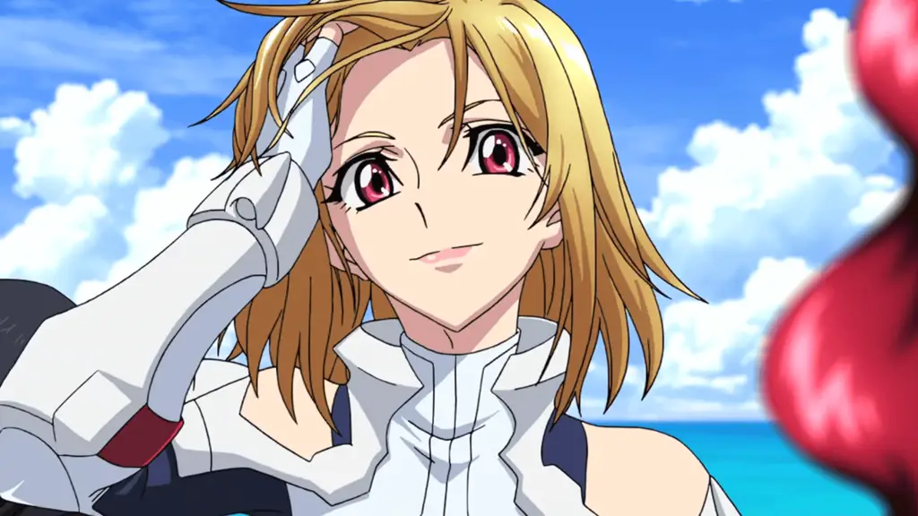 Gambar screenshot anime Cross Ange
