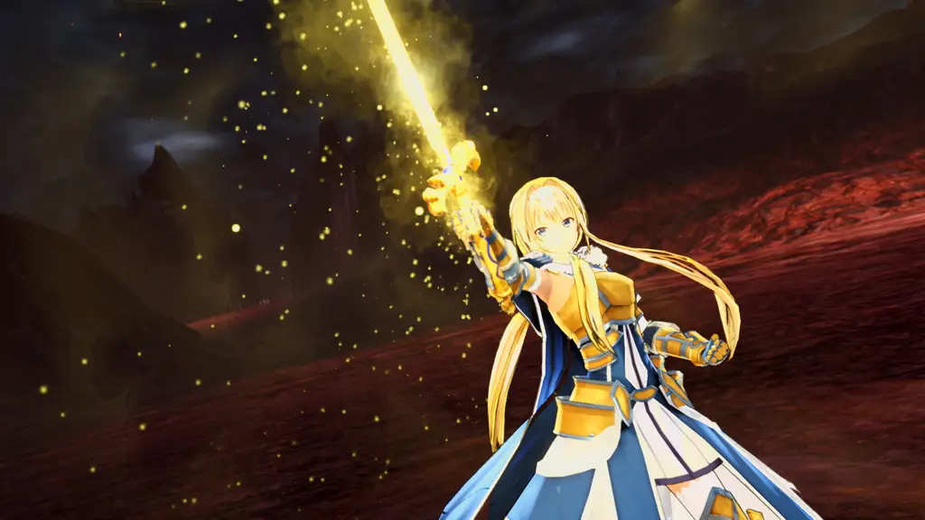 Adegan aksi dalam film anime Sword Art Online