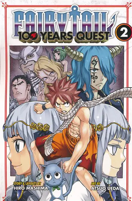 Adegan Aksi dalam Manga Fairy Tail 100 Year Quest