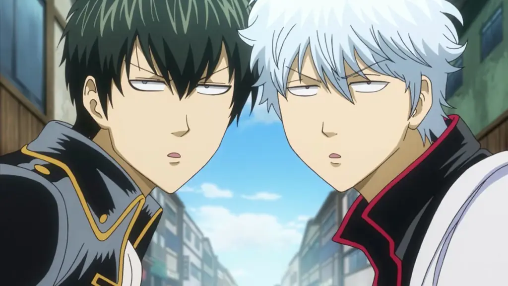 Gambar adegan menarik dari anime Gintama