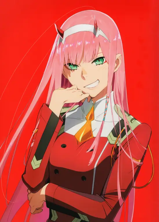 Adegan anime Darling in the Franxx