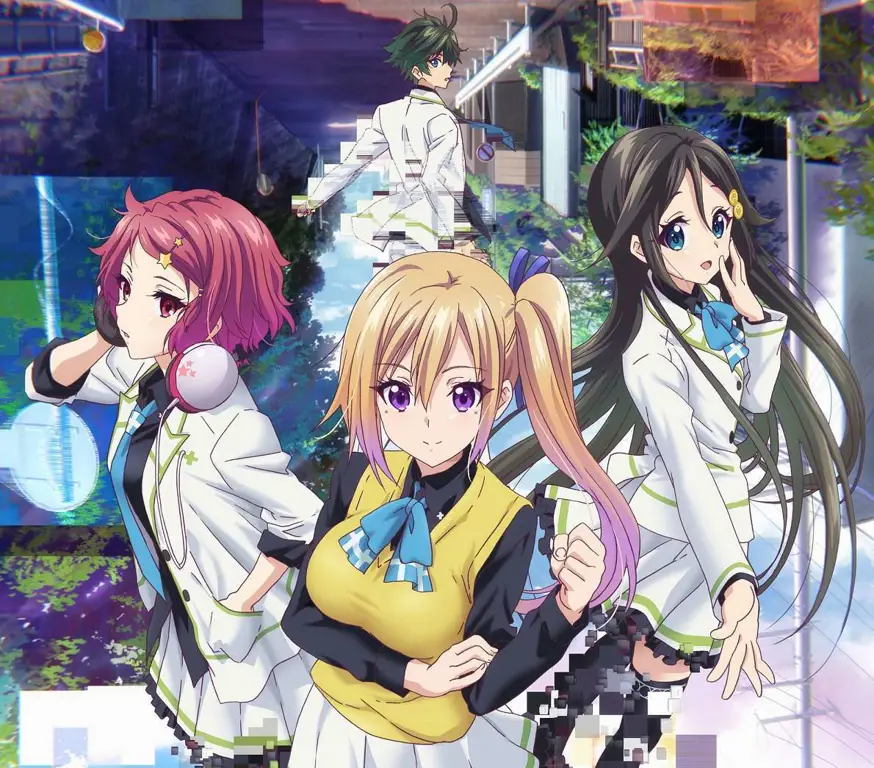 Adegan pertarungan dalam anime Musaigen no Phantom World