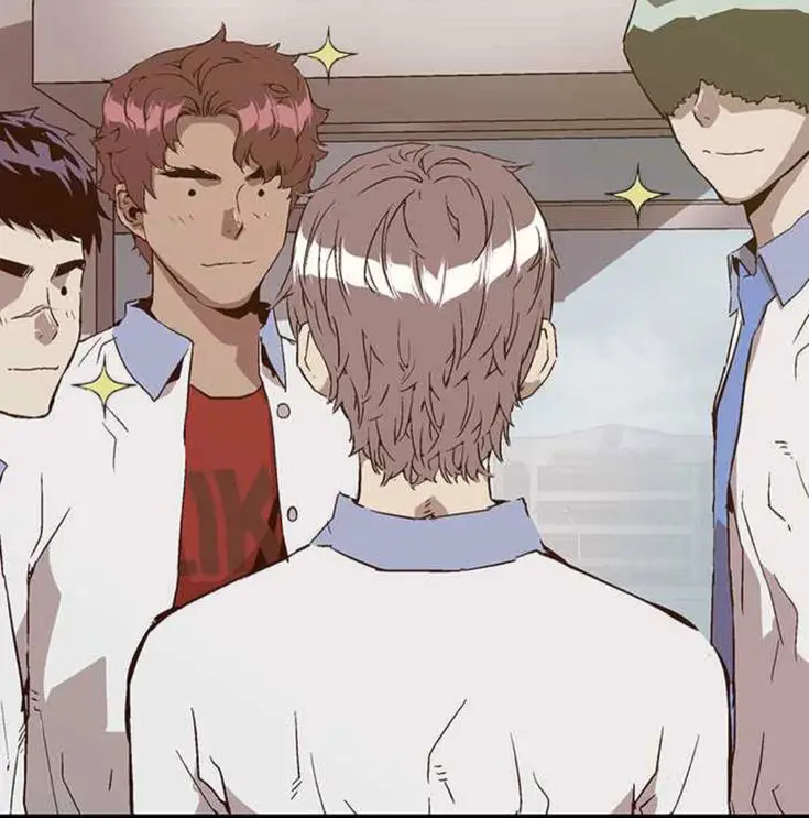 Adegan anime Weak Hero yang menegangkan