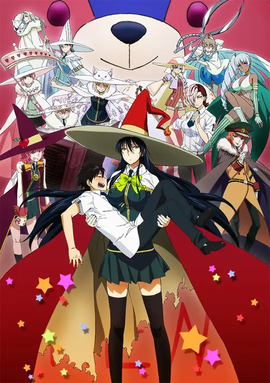 Adegan anime Witch Craft Works yang menegangkan