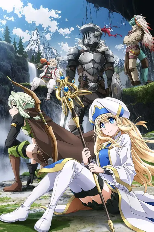 Adegan anime Goblin Slayer yang menegangkan