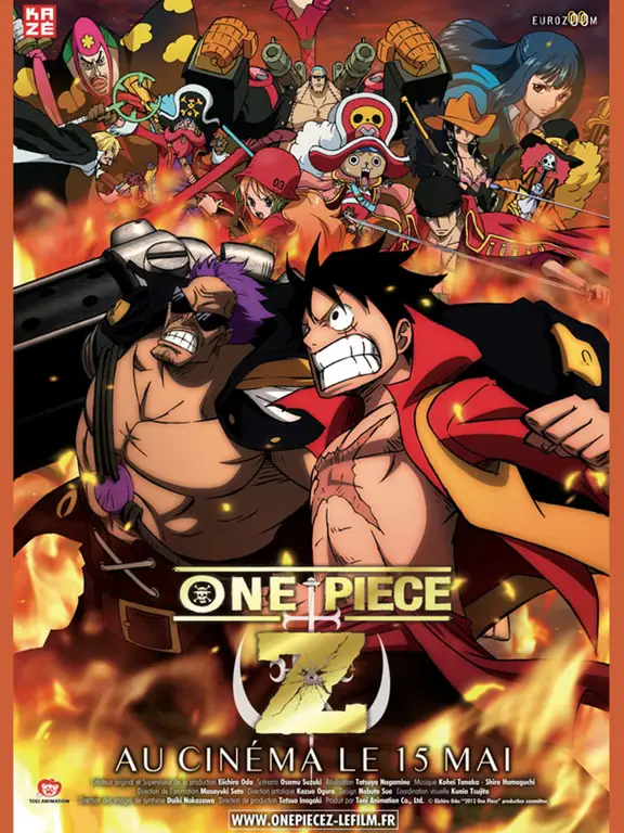 Adegan Aksi One Piece Movie Z