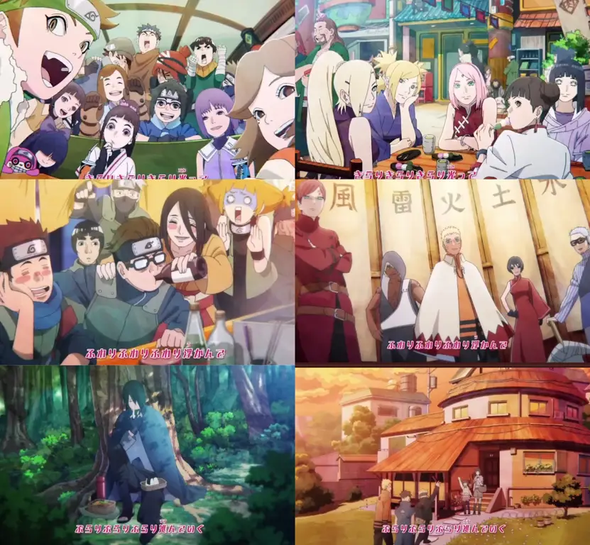 Gambar adegan aksi dari Boruto