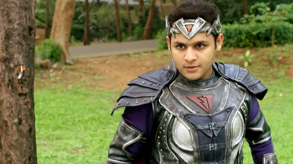 Gambar adegan aksi menegangkan dari serial Baal Veer