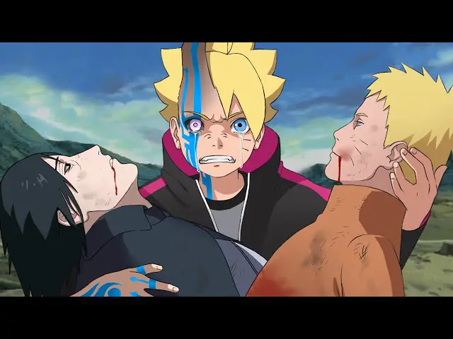 Adegan Aksi Menarik dari Boruto Gambar adegan aksi dari Boruto