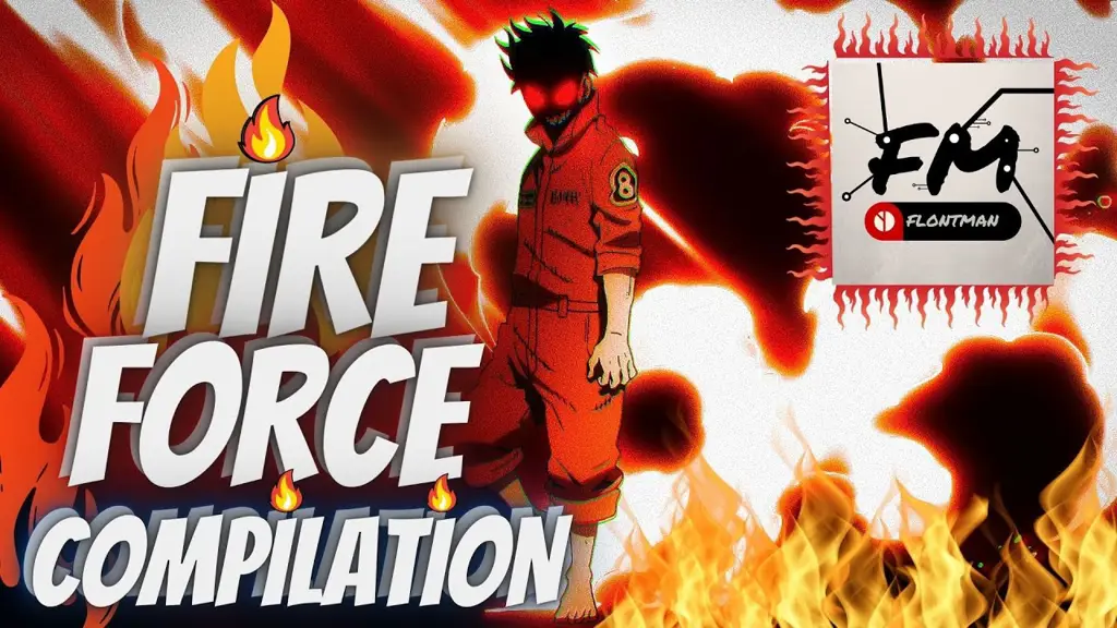 Gambar adegan aksi dari Fire Force