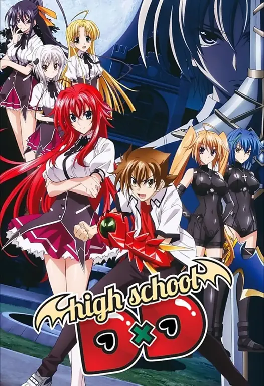 Gambar adegan aksi menegangkan dari Highschool DxD Season 3