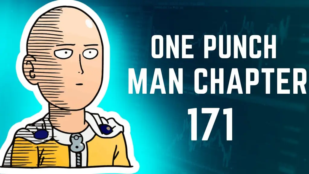 Gambar adegan aksi dalam One Punch Man chapter 171