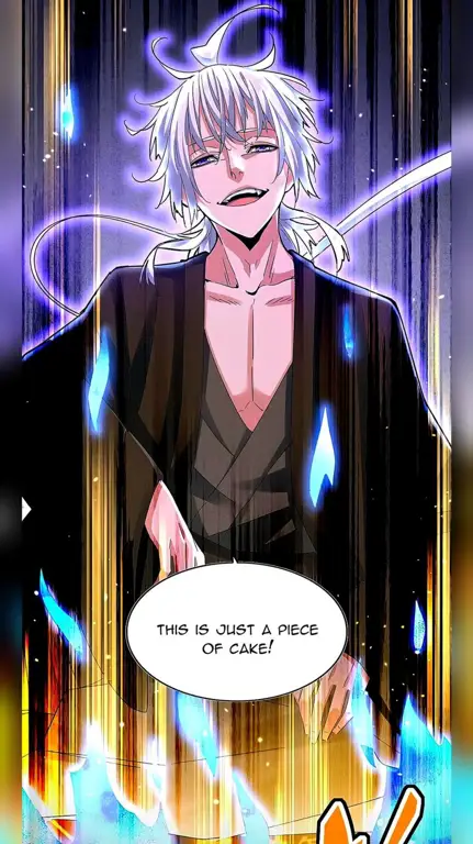 Adegan Aksi dalam Manhua Magic Emperor