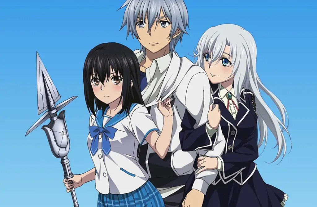 Adegan aksi dari Strike the Blood