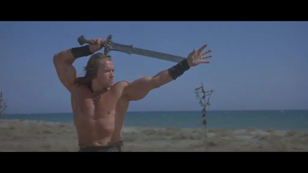 Adegan pertarungan Conan the Barbarian