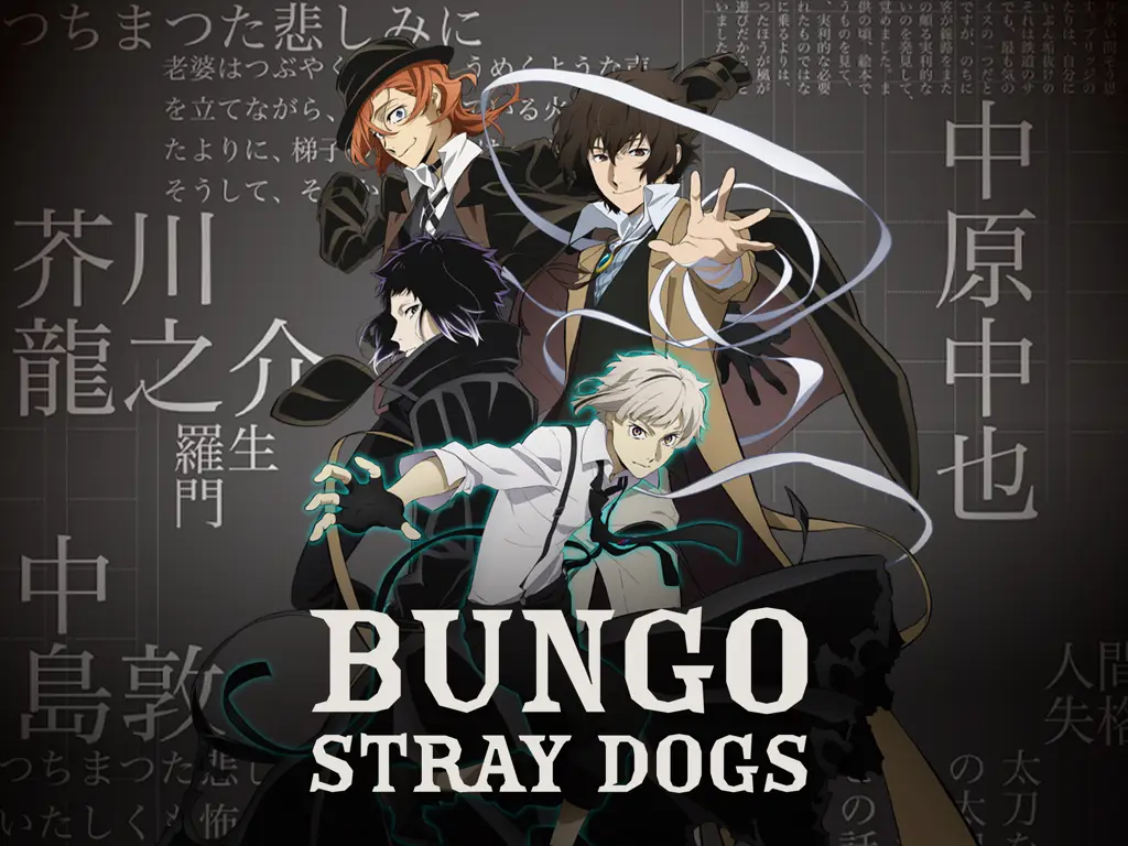 Gambar adegan aksi dari Bungo Stray Dogs