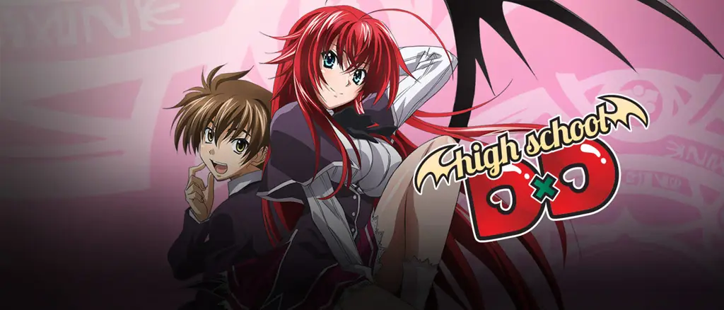 Gambar adegan aksi dari High School DxD Hero