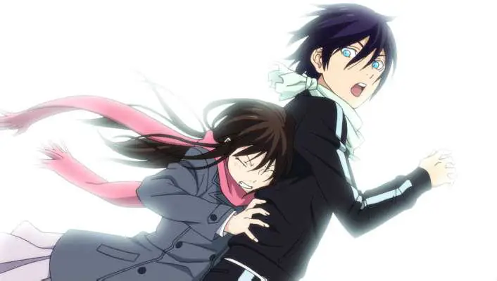 Adegan aksi dari anime Noragami